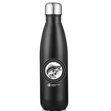 Fishing Vintage' Stainless Steel Water Bottle